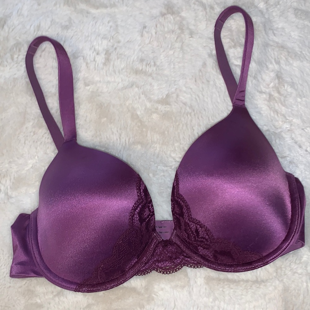 34b Soma Enhancing Shape Full Coverage Lace Trim … - image 1